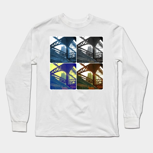 Toronto Union station topless Long Sleeve T-Shirt by srosu